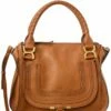 Chloé Marcie Medium Leather Satchel Women Satchels & Top Handles