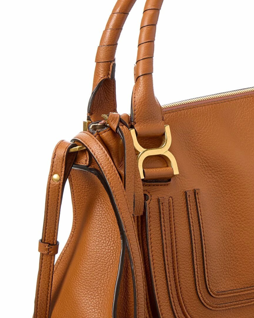 Chloé Marcie Medium Leather Satchel Women Satchels & Top Handles - Image 3
