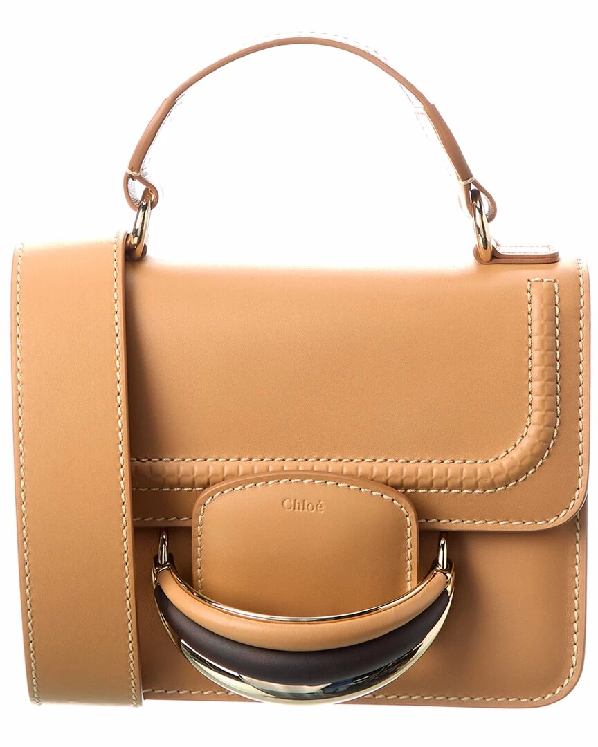 Chloé Kattie Top Handle Leather Crossbody Women Crossbody Bags