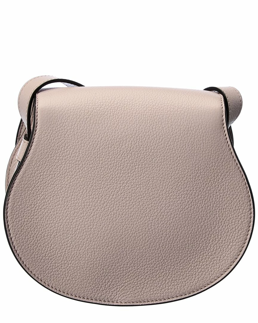 Chloé Marcie Small Leather Saddle Bag Women Shoulder Bags - Image 2