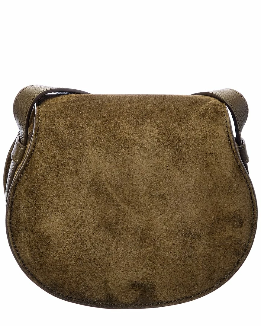 Chloé Marcie Small Suede Shoulder Bag Women Shoulder Bags - Image 2