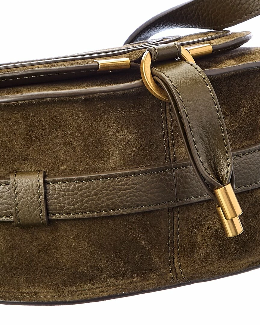 Chloé Marcie Small Suede Shoulder Bag Women Shoulder Bags - Image 3