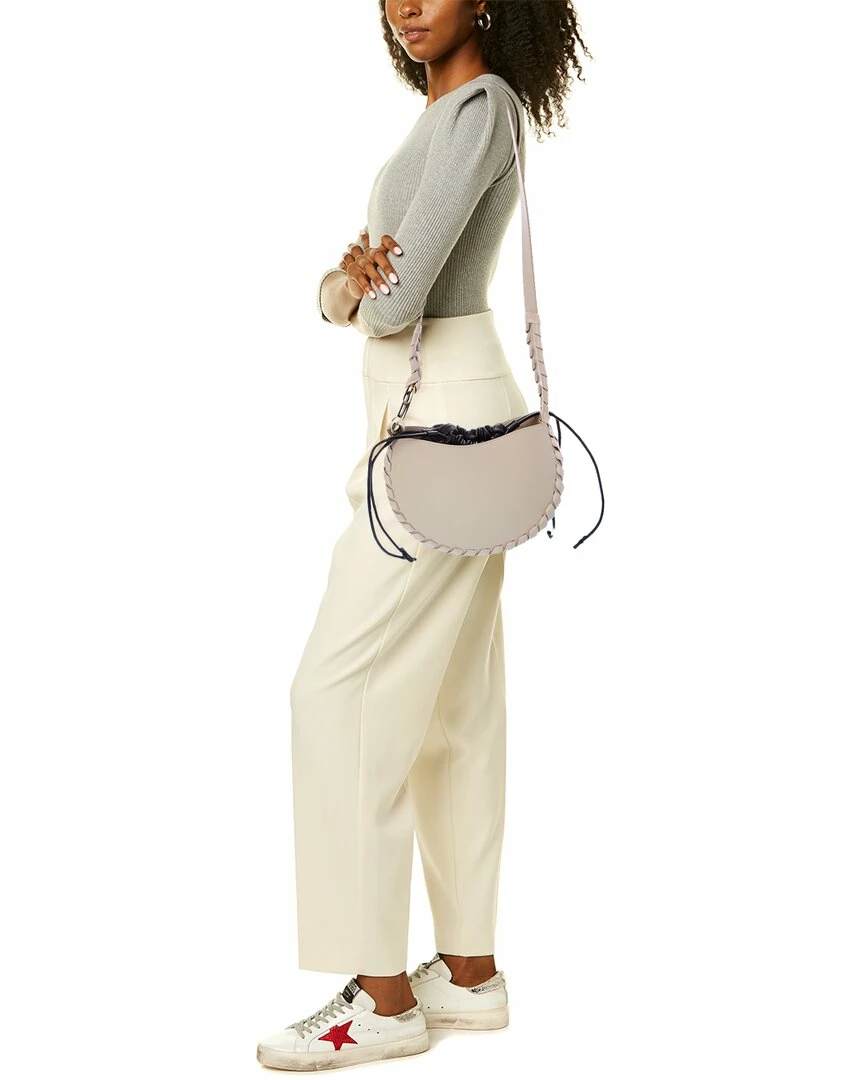 Chloé Mate Small Leather Hobo Bag Women Shoulder Bags - Image 4