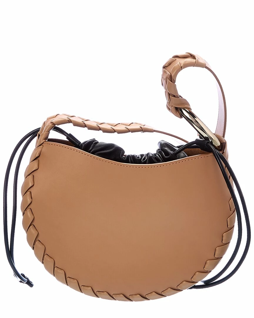 Chloé Mate Small Leather Hobo Bag Women Shoulder Bags - Image 2