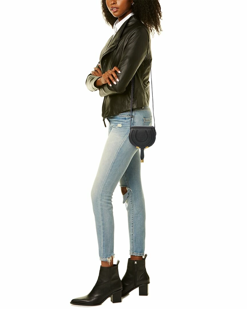 Chloé Marcie Nano Leather Crossbody Women Shoulder Bags - Image 4