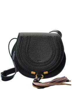 Chloé Marcie Small Leather Shoulder Bag Women Shoulder Bags
