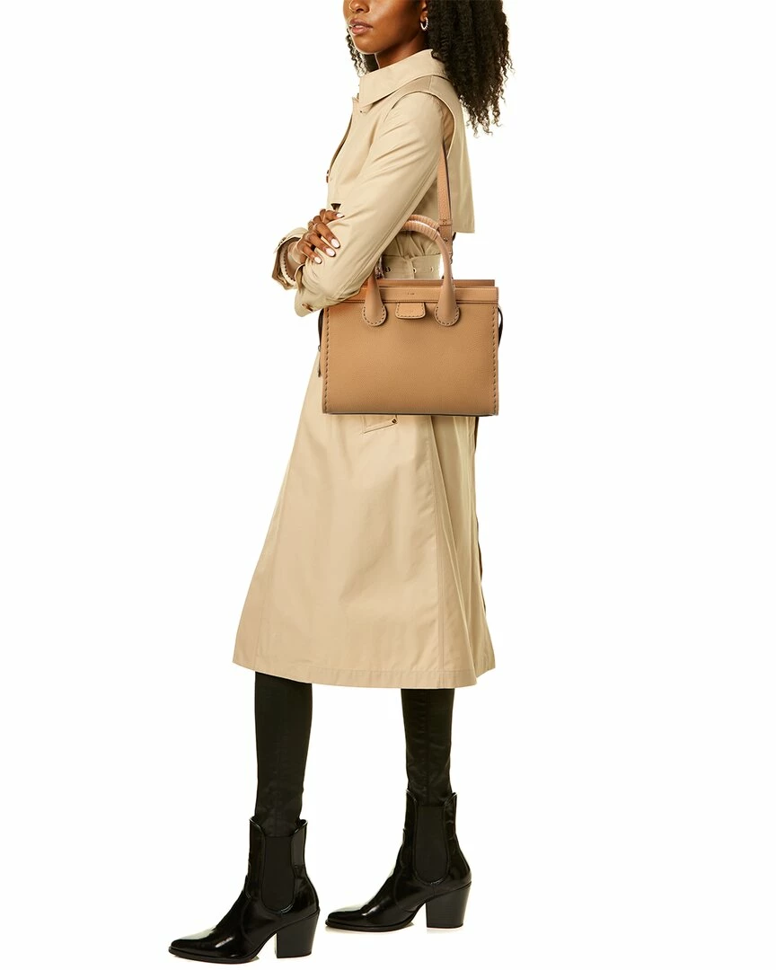 Chloé Edith Leather Tote Women Totes - Image 4