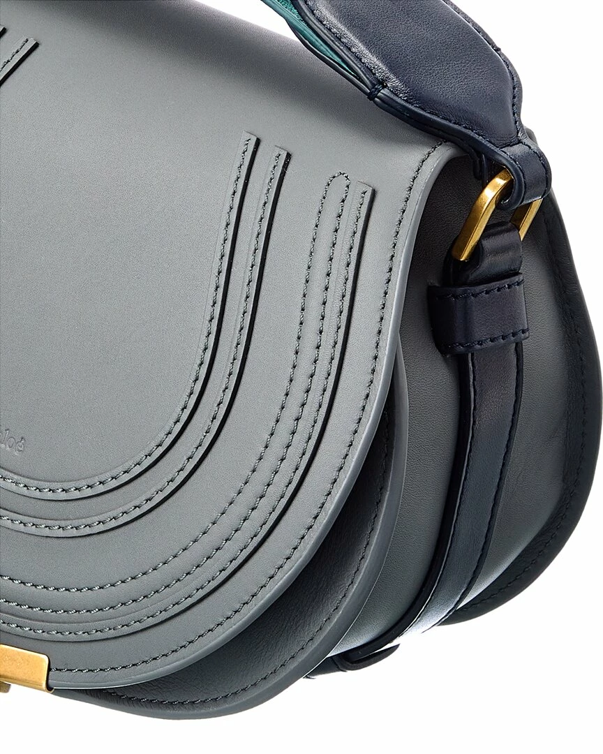 Chloé Marcie Small Leather Shoulder Bag Women Shoulder Bags - Image 3