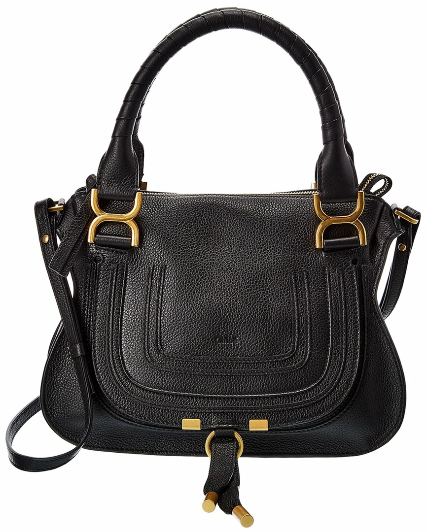 Chloé Marcie Small Leather Satchel Women Satchels & Top Handles