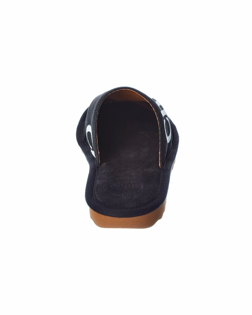 Chloé Woody Canvas & Leather Slipper Women Flats - Image 3