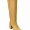 Chloé Edith Leather Knee-High Boot Women Boots