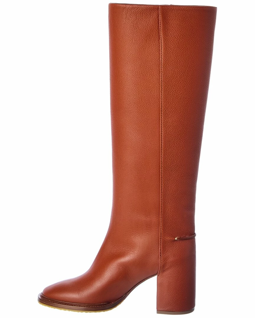 Chloé Edith Leather Knee-High Boot Women Boots - Image 2