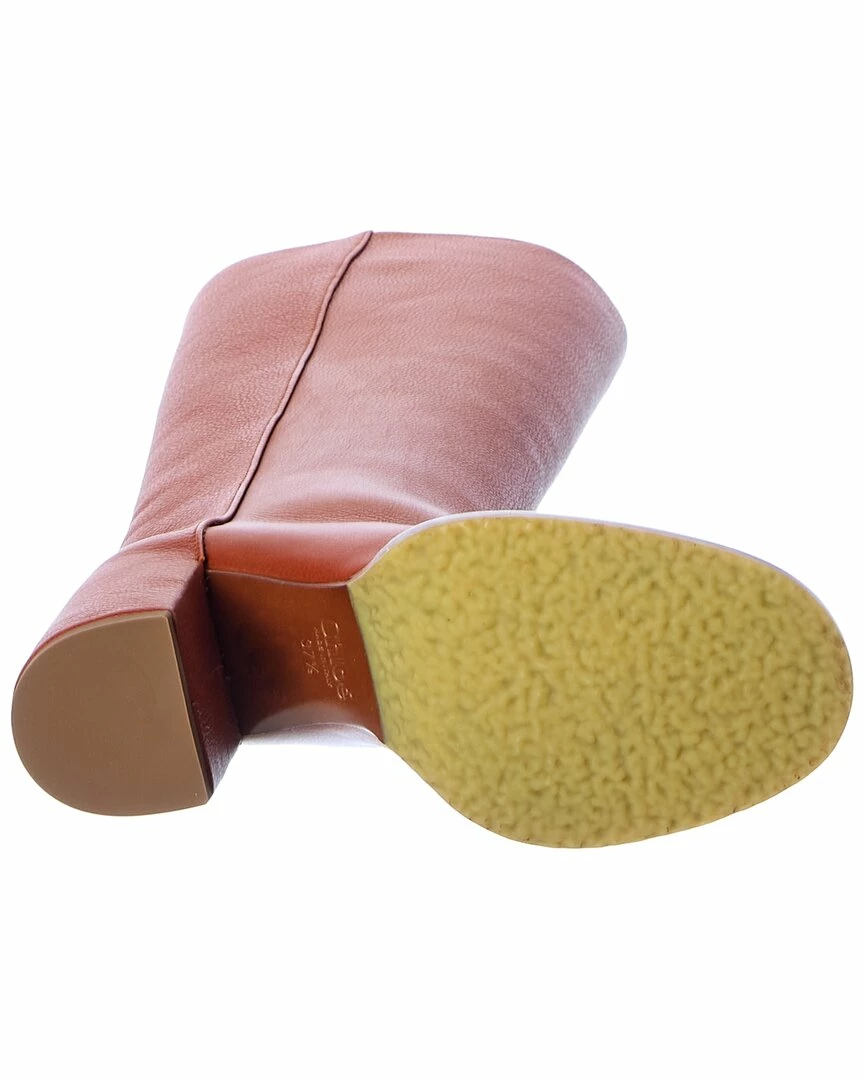 Chloé Edith Leather Knee-High Boot Women Boots - Image 4