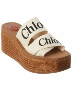 Chloé Woody Platform Sandal Women Heeled Sandals