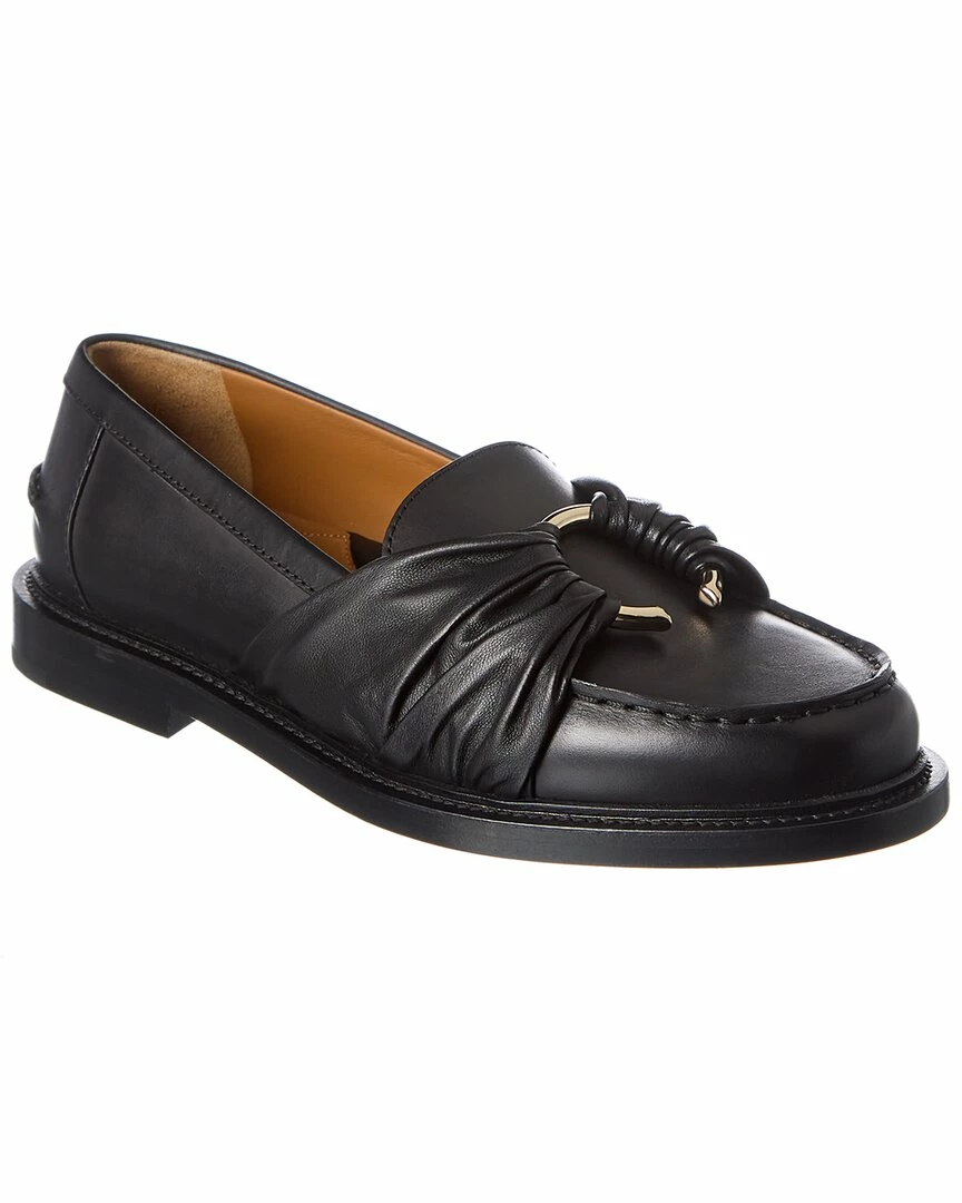 Chloé C Leather Loafer Women Flats