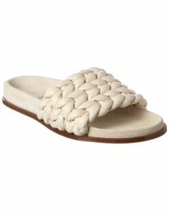 Chloé Kacey Leather Slide Women Slides & Mules Multi