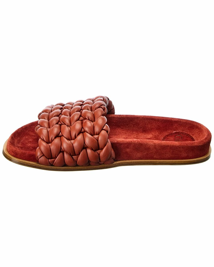 Chloé Kacey Leather Slide Women Flat Sandals - Image 2