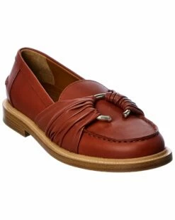 Chloé C Leather Loafer Women Flats