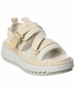 Chloé Lilli Platform Sandal Women Flat Sandals Black