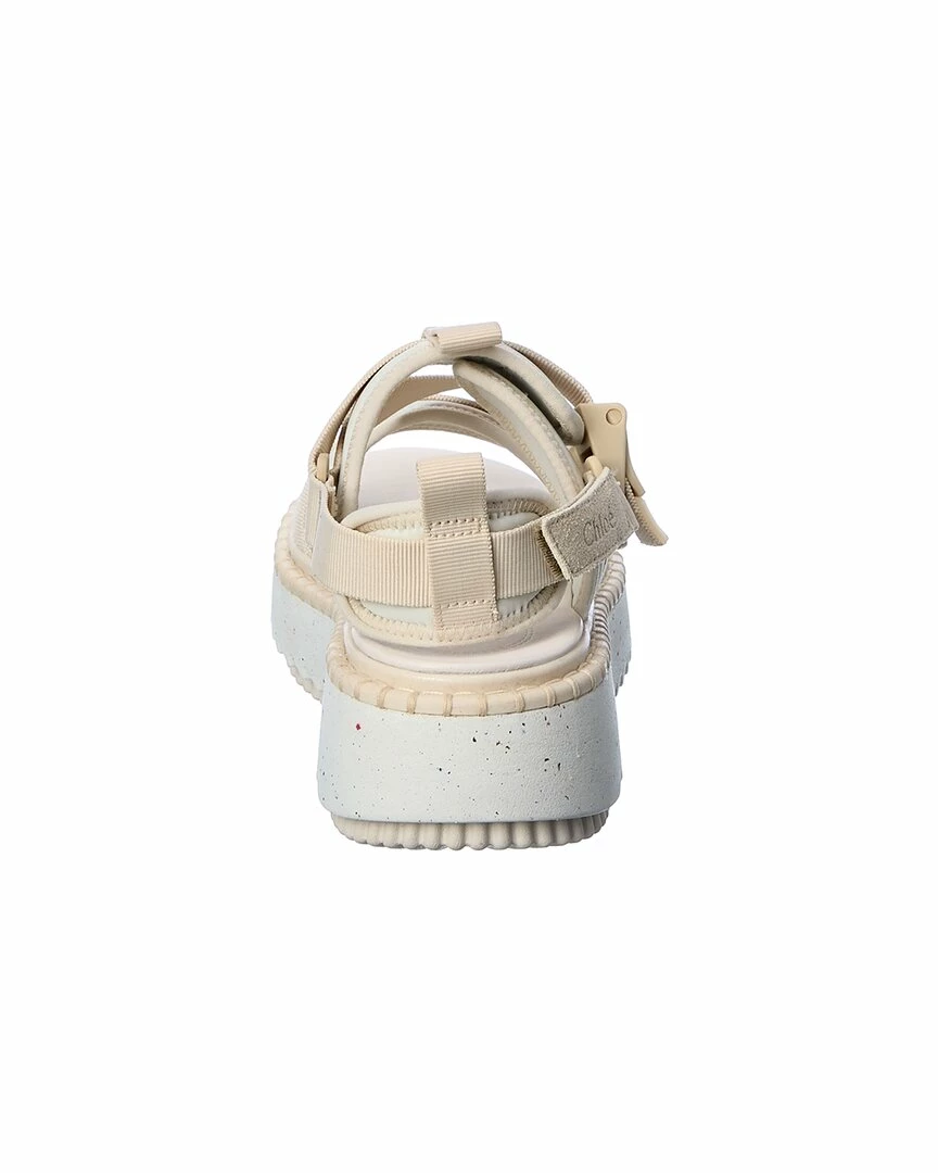 Chloé Lilli Platform Sandal Women Flat Sandals Black - Image 3