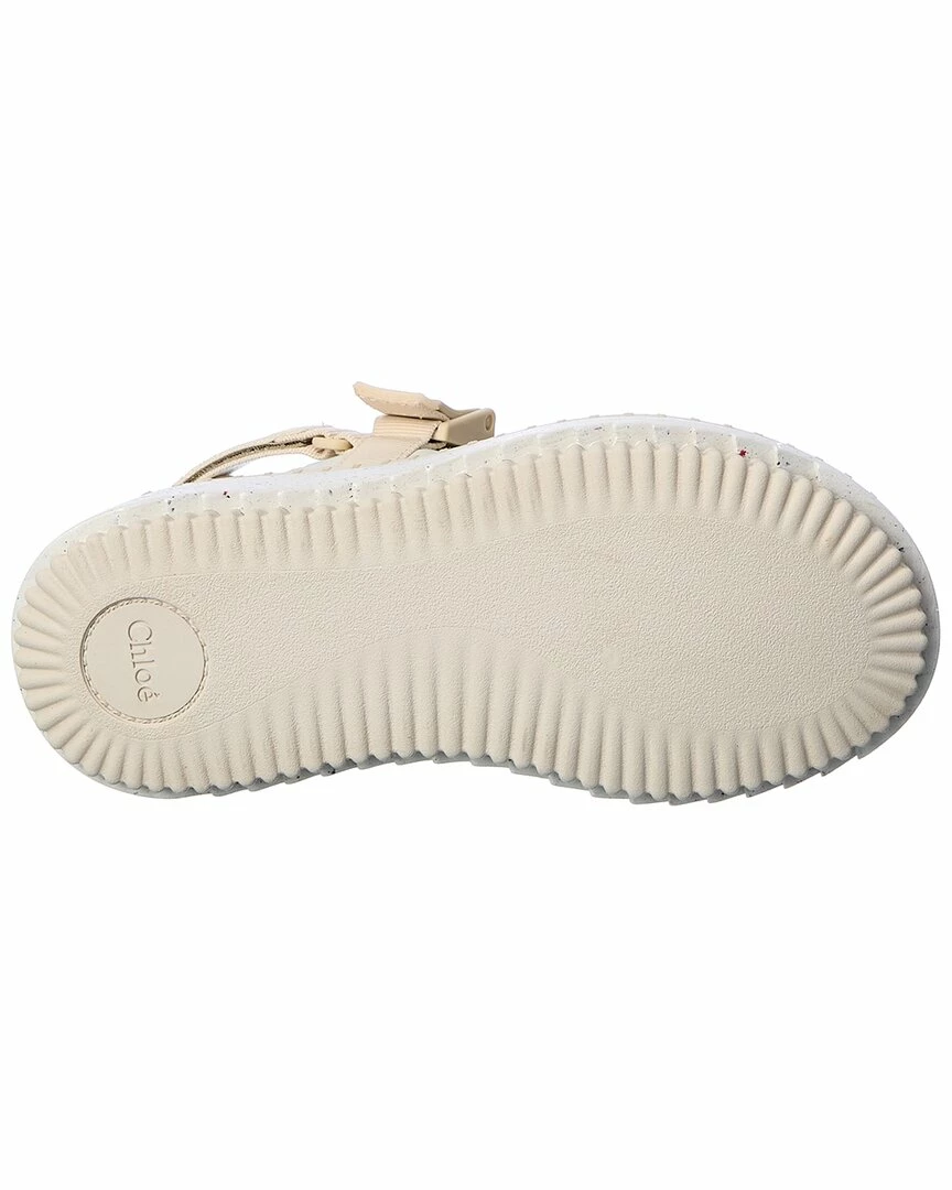 Chloé Lilli Platform Sandal Women Flat Sandals Black - Image 4