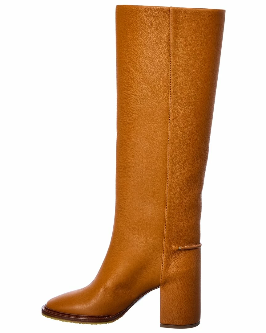 Chloé Edith Leather Knee-High Boot Women Boots - Image 2