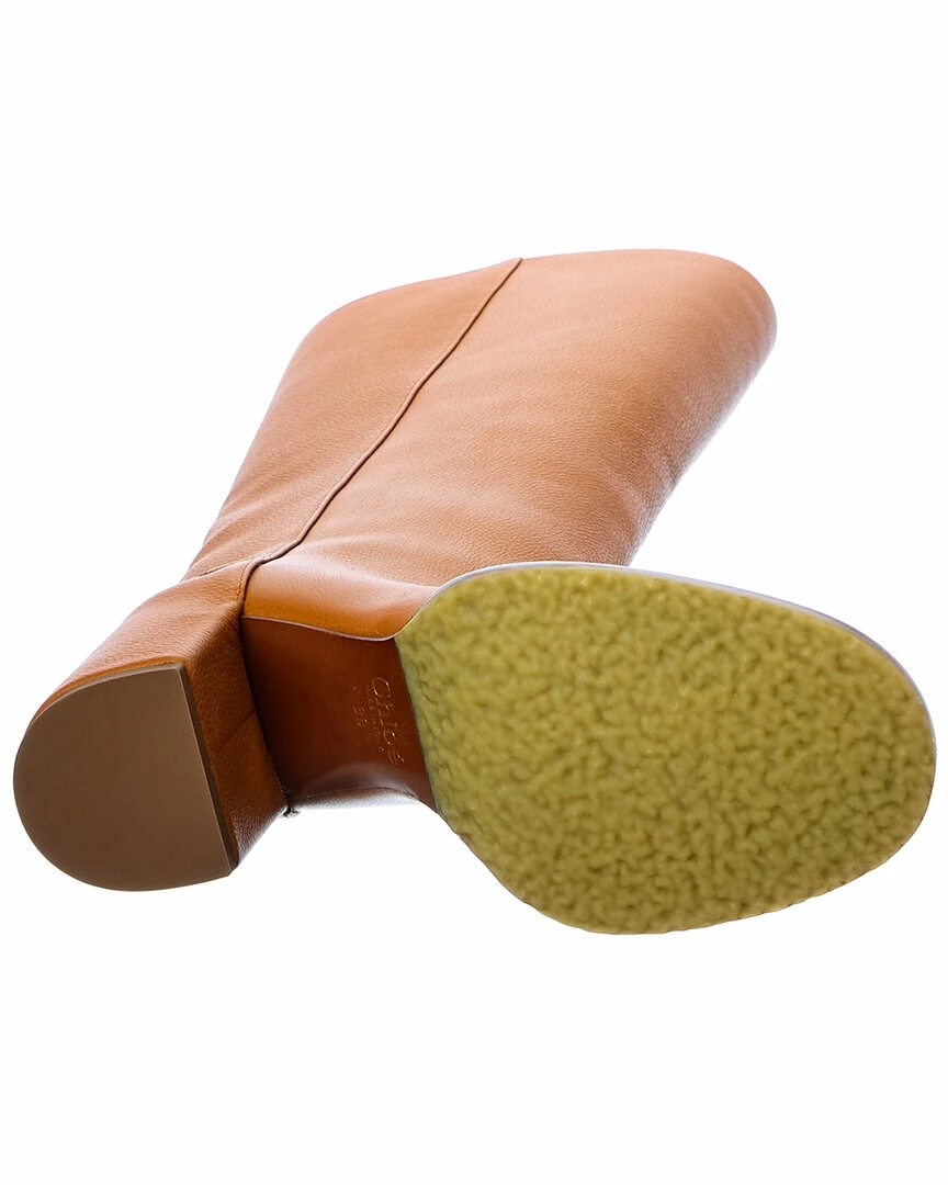 Chloé Edith Leather Knee-High Boot Women Boots - Image 4