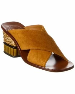 Chloé Laia Suede Sandal Women Heeled Sandals