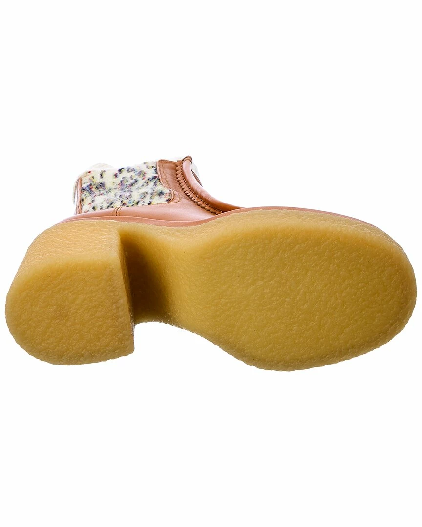 Chloé Jamie Sock Leather Bootie Women Boots - Image 4