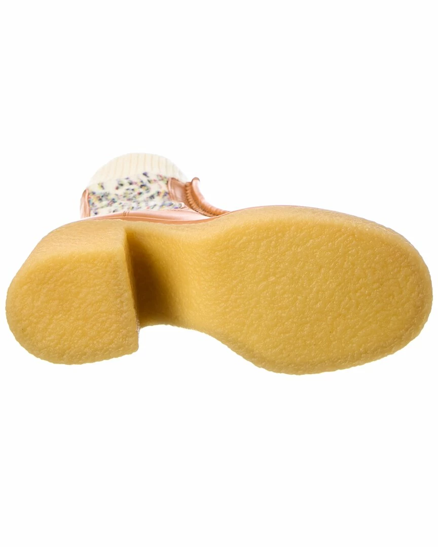 Chloé Jamie Sock Leather Bootie Women Booties - Image 4