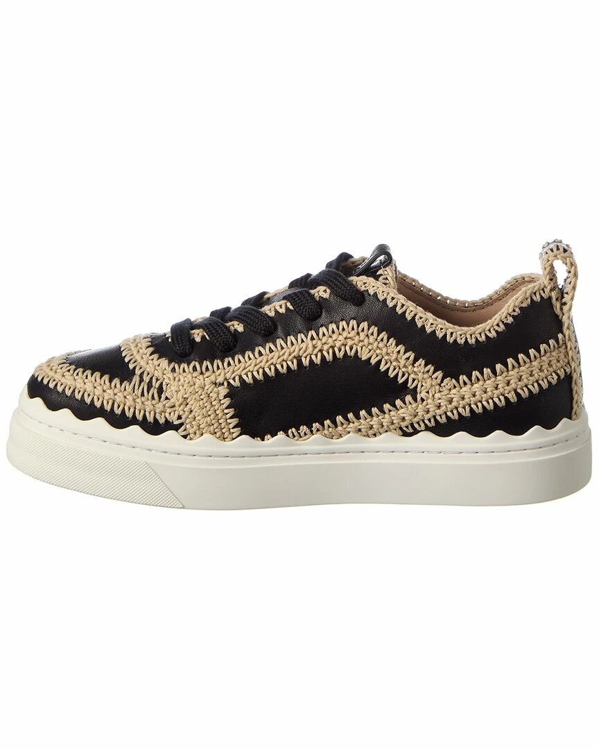 Chloé Lauren Leather Sneaker Women Fashion Sneakers - Image 2
