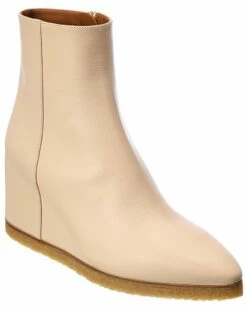 Chloé Moreen Leather Bootie Women Booties