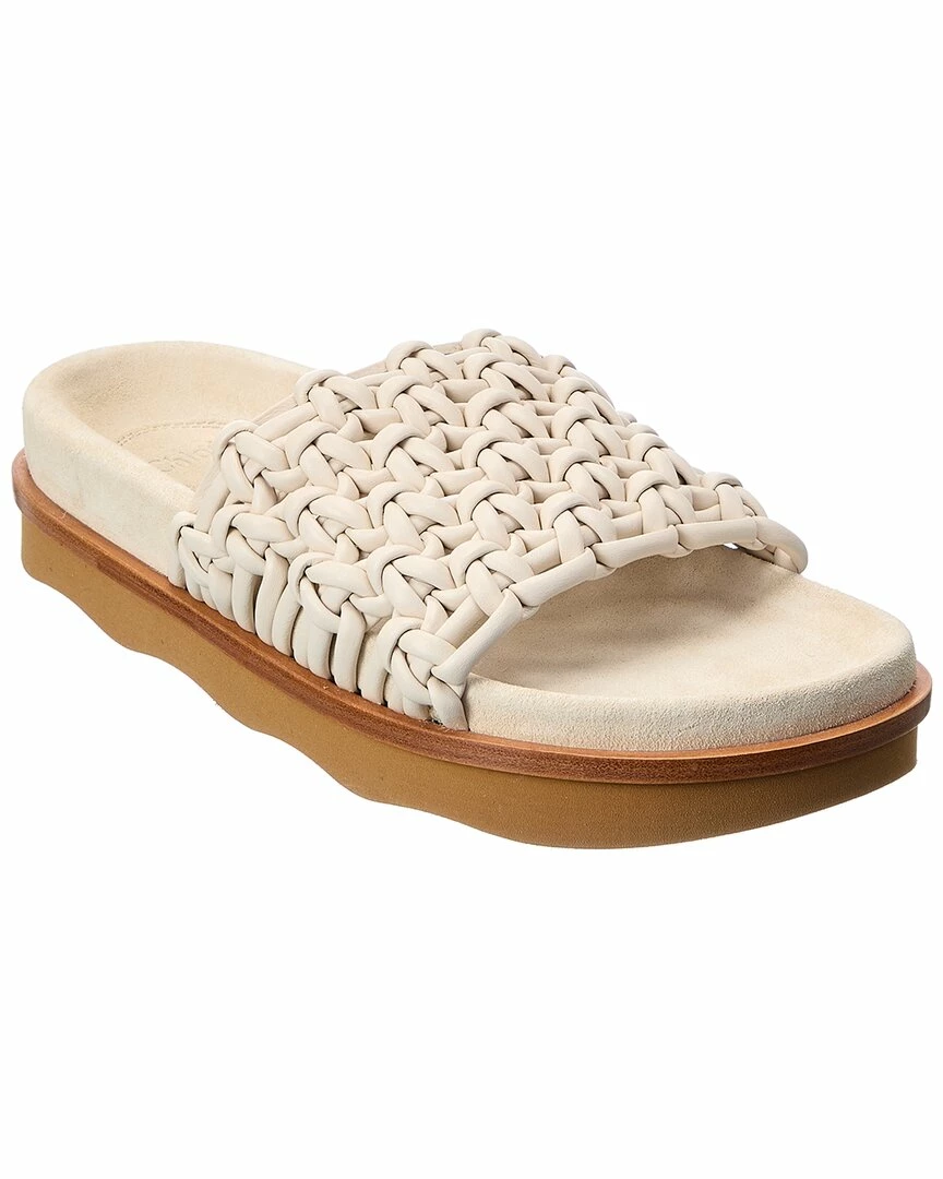 Chloé Leather Sandal Women Flat Sandals
