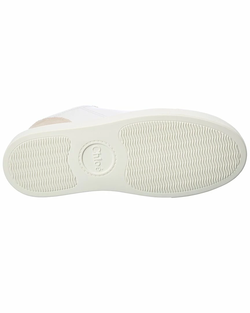 Chloé Lauren Leather & Suede Sneaker Women Fashion Sneakers - Image 4