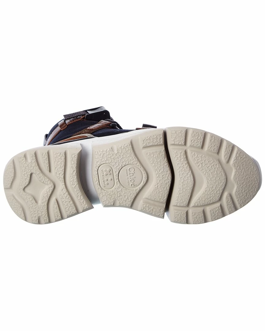 Chloé Sonny Leather & Suede Sneaker Women Fashion Sneakers - Image 4