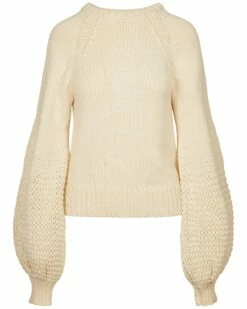 Chloé Chloe Wool & Cashmere-Blend Sweater Women Sweaters & Knits