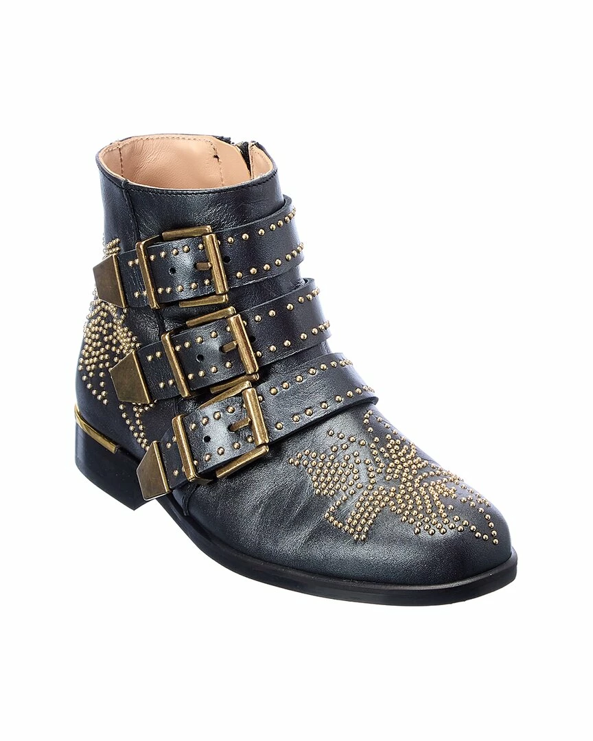 Chloé Leather Boot Kids Boots