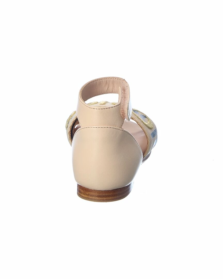 Chloé Woody Leather Sandal Kids Sandals - Image 3