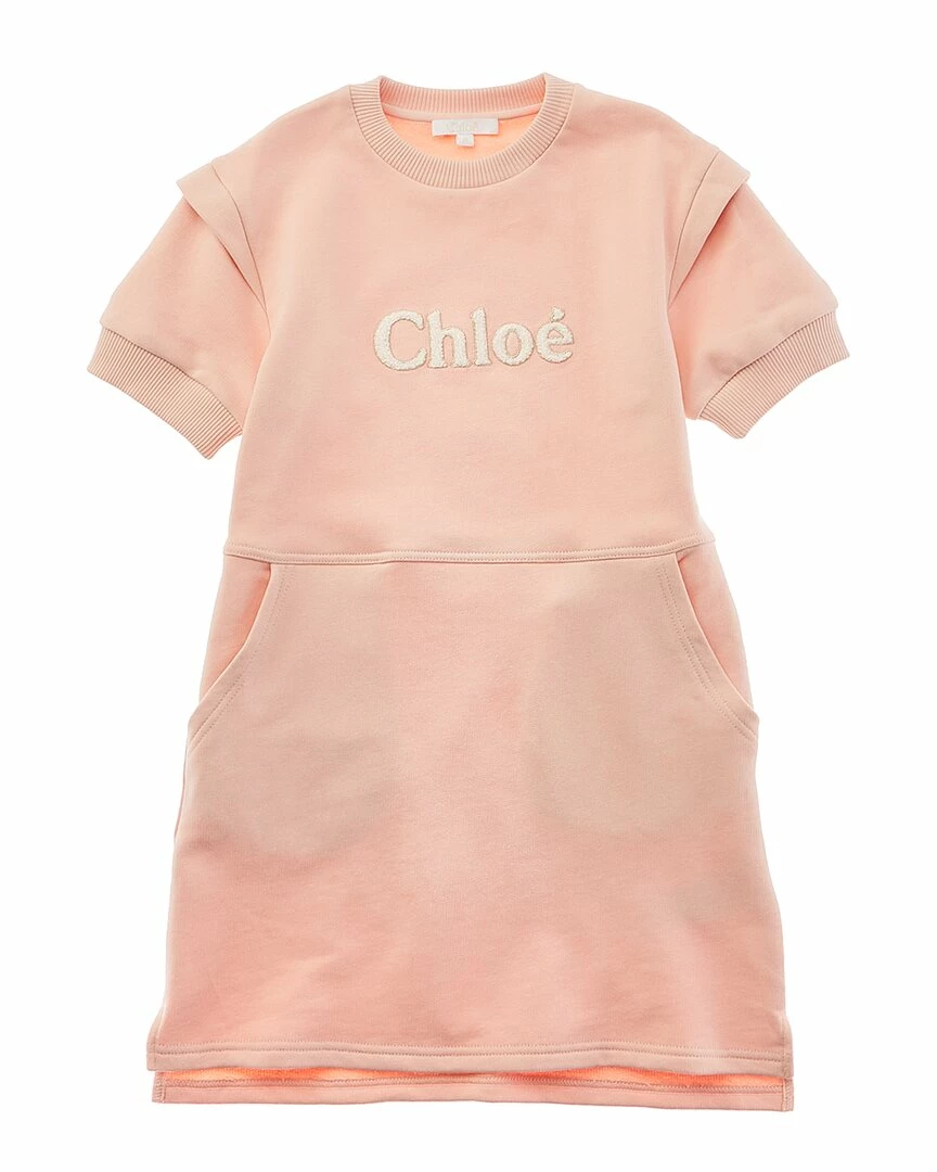 Chloé Logo Dress Kids Dresses & Rompers
