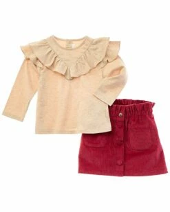 Chloé 2pc Top & Skirt Set Kids Playwear & Sets