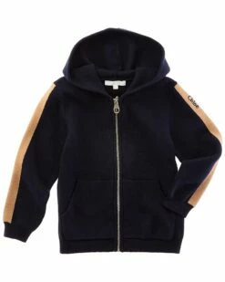 Chloé Wool-Blend Jacket Kids Outerwear